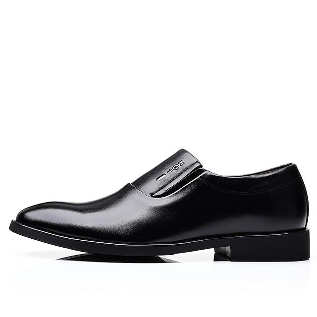 Men's Business Casual Classic Daily Office & Career Leather Loafers
