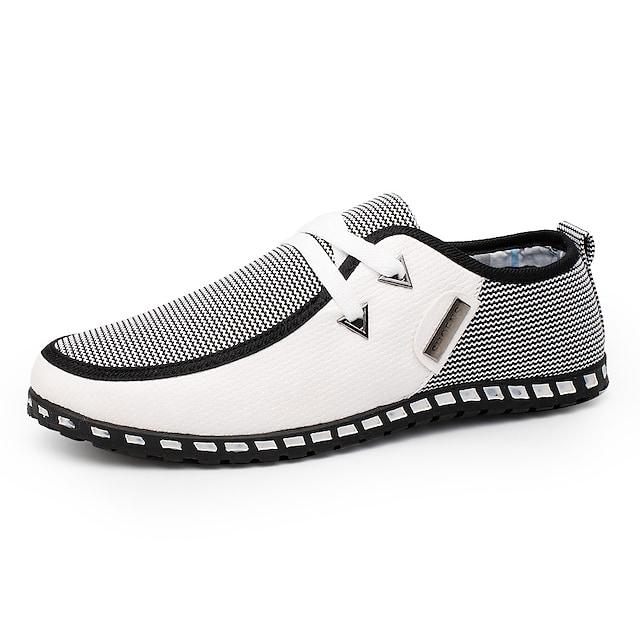 Men's Color Block Driving Loafers
