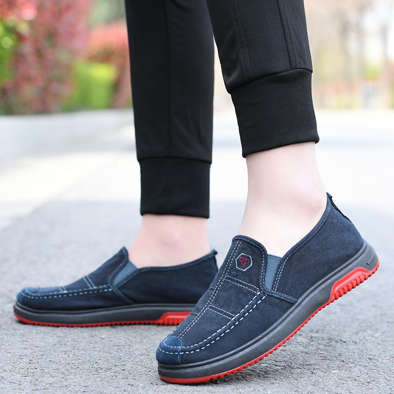 Men's Cloth Loafers Casual Classic Outdoor Daily Walking Shoes