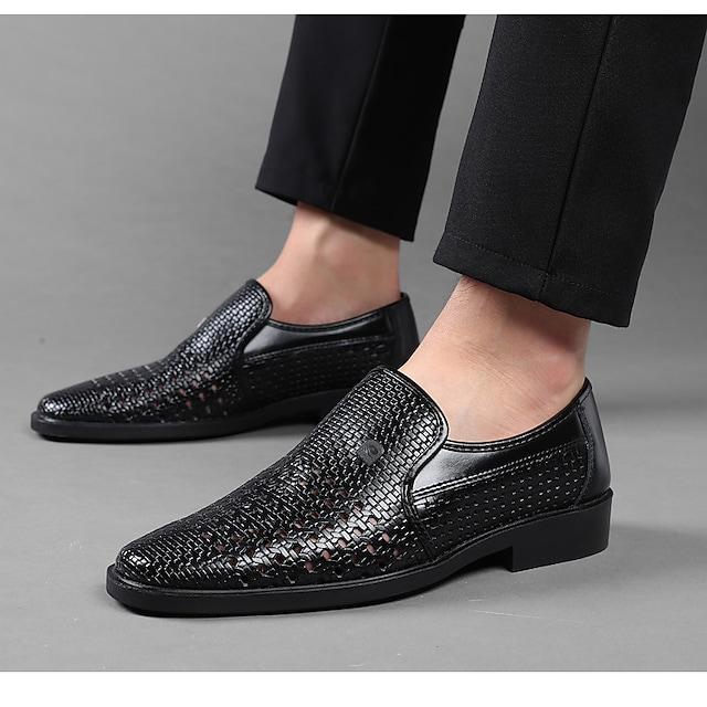 Men's Casual Vintage Classic Daily Outdoor Office Comfort Loafers