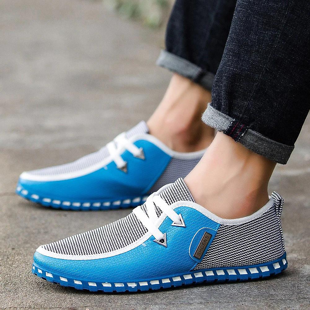 Men's Color Block Driving Loafers