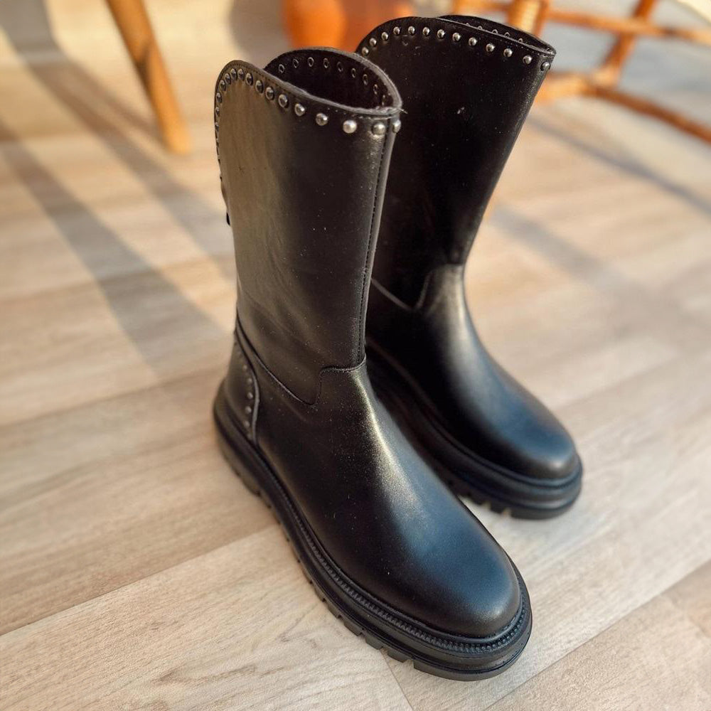 Hip Chelsea Black Boots