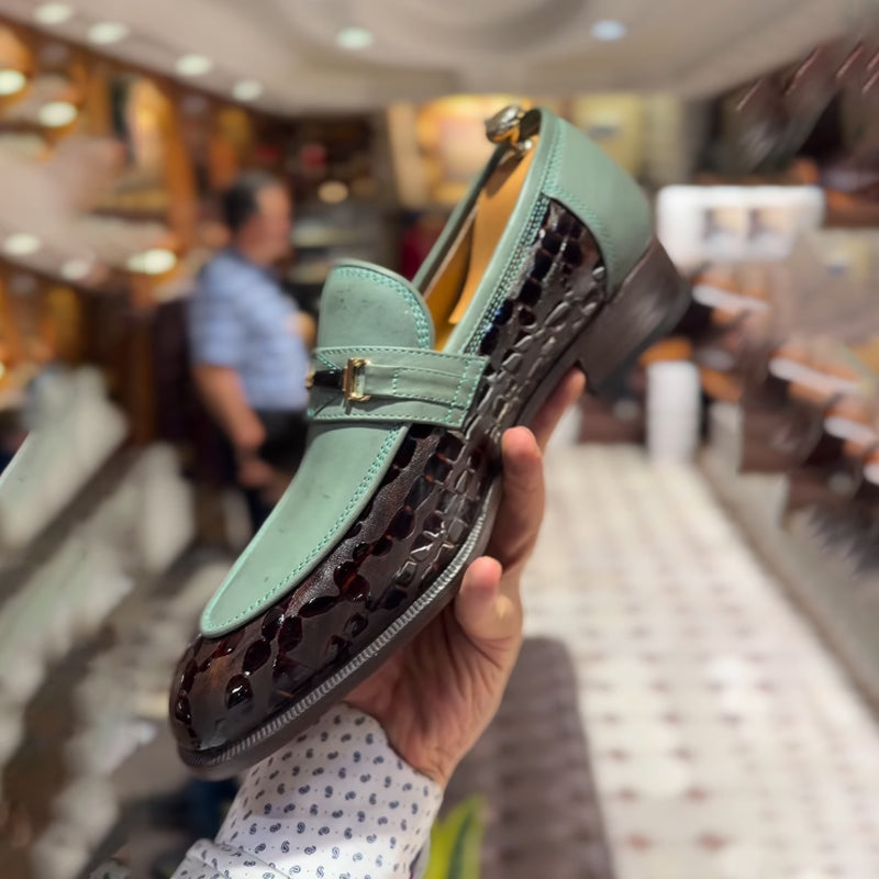 Men's Fashion Color Block Shoes