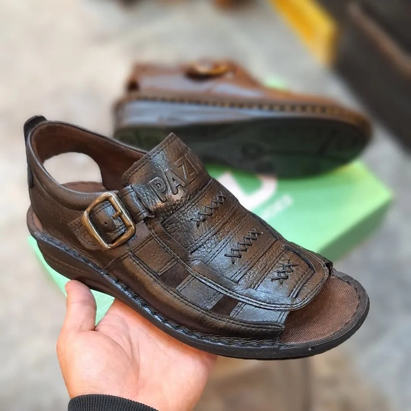 2025 Men's Non-slip Handmade Leather Sandals