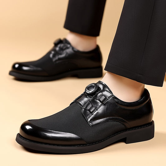 Men's Rotating Buckle Mesh Breathable Shoes