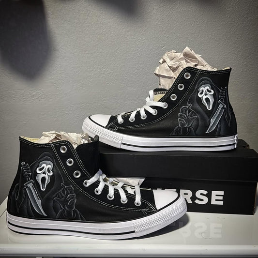 Scream Ghostface High-Top Sneakers
