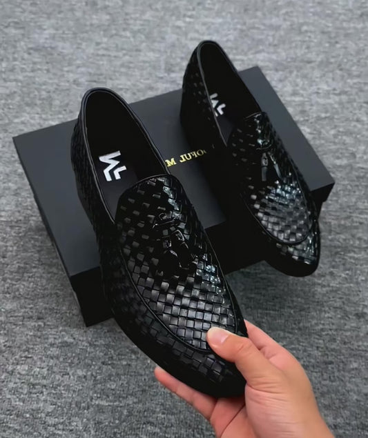 Woven Tassel Loafer