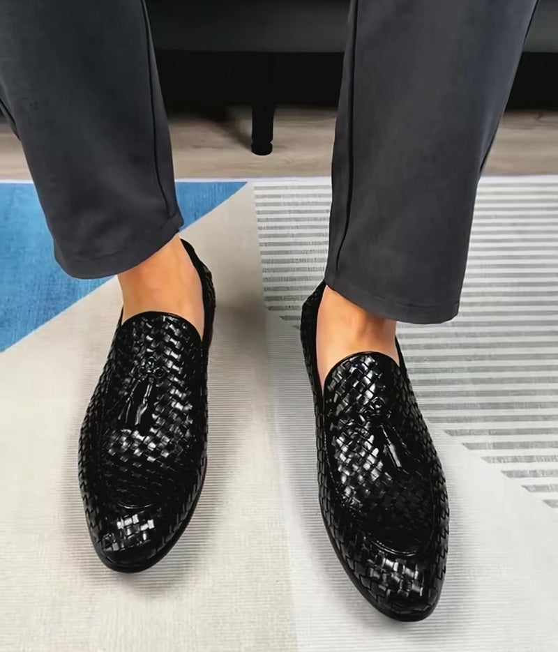 Woven Tassel Loafer