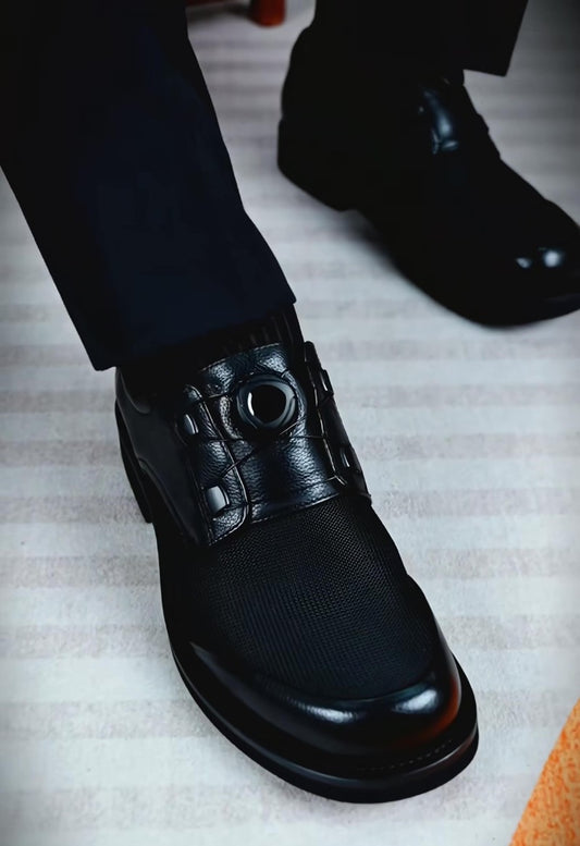 Tech-Buckle Hybrid Business Shoes