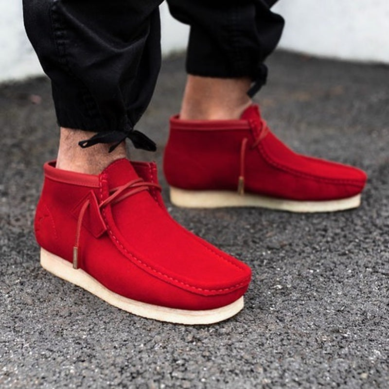 Vintage Suede Ankle Boots