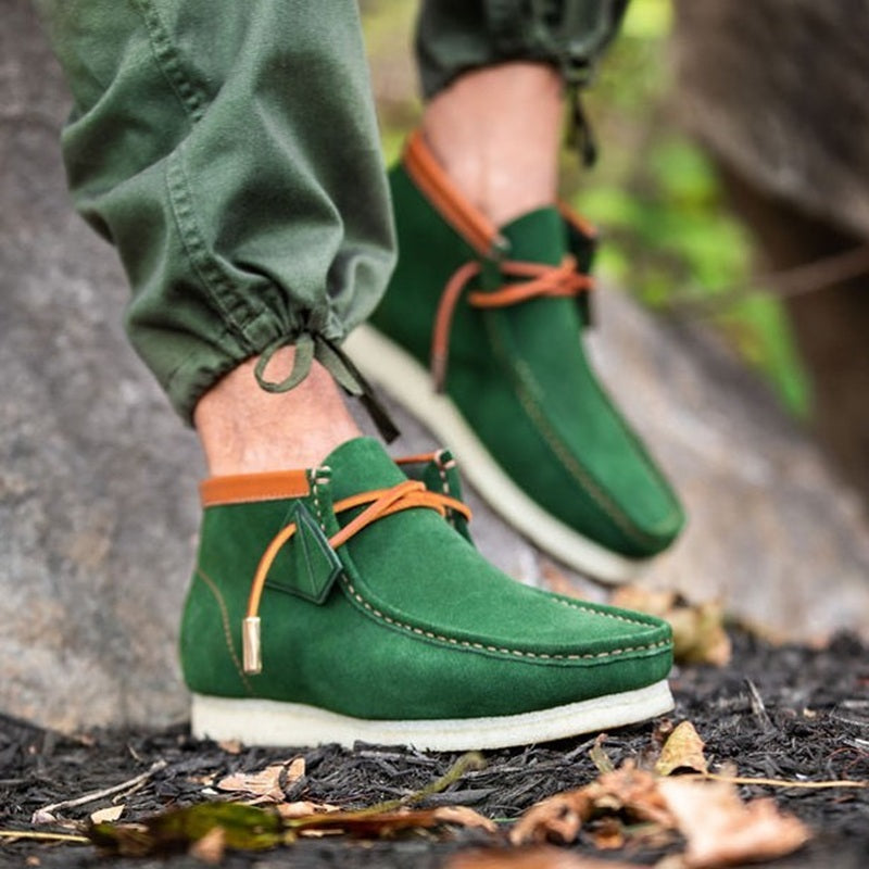 Vintage Suede Ankle Boots