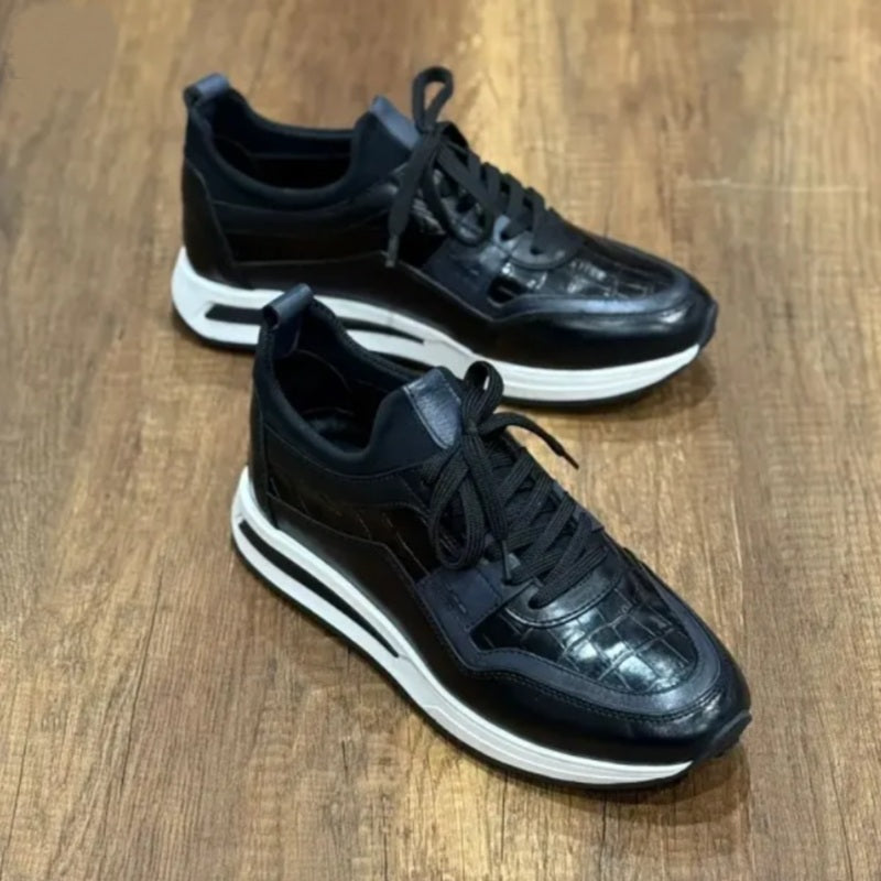 Men's Genuine Leather Sneakers