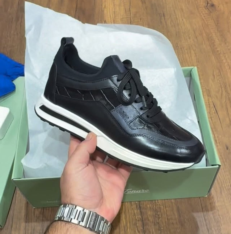 Men's Genuine Leather Sneakers