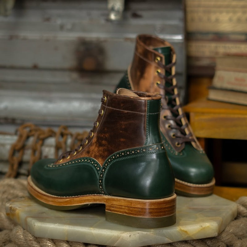 Handmade Vintage Leather Boots