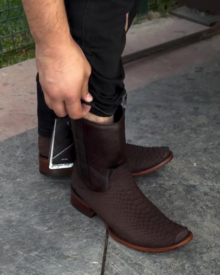 2024 Men's Crocodile Chelsea Boots