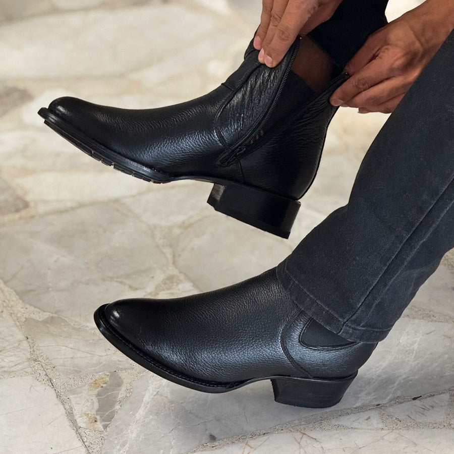 Giovanni Lorenzo Leather Boots