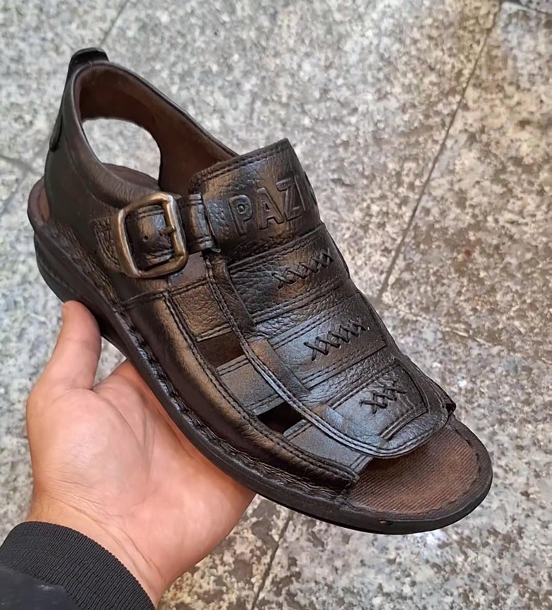 2025 Men's Non-slip Handmade Leather Sandals