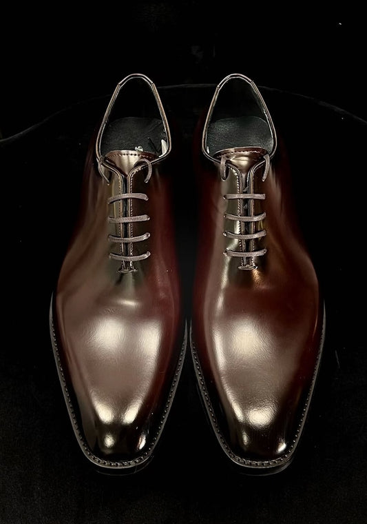 Men's Leather Non-Slip Lace-Up Shoes