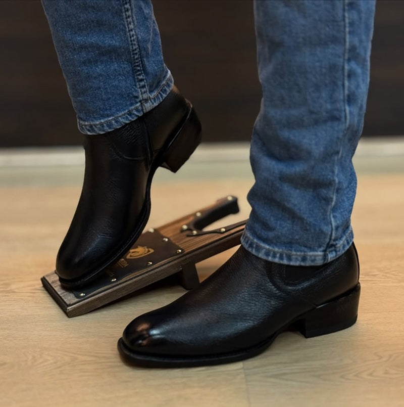 Giovanni Lorenzo Leather Ankle Boots