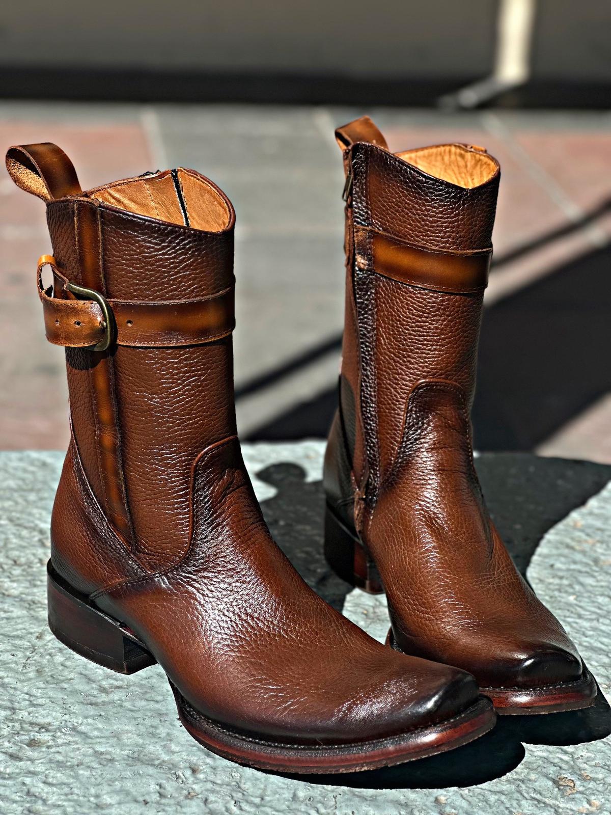 2024 Men's Purely Handcrafted Cowhide Boots