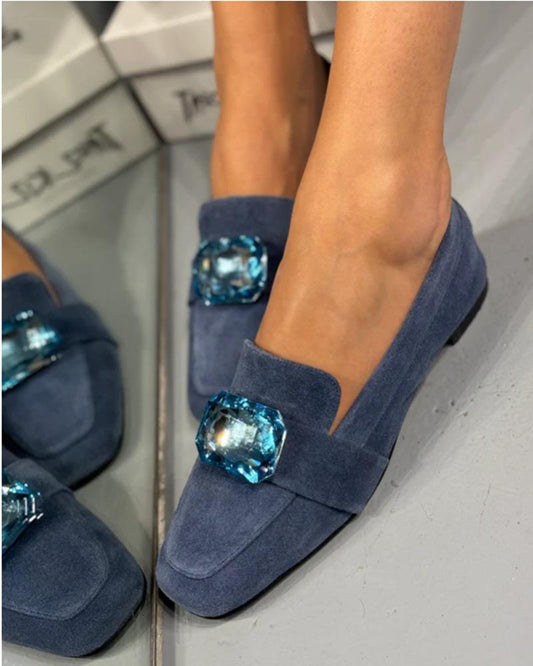 Crystal Loafers