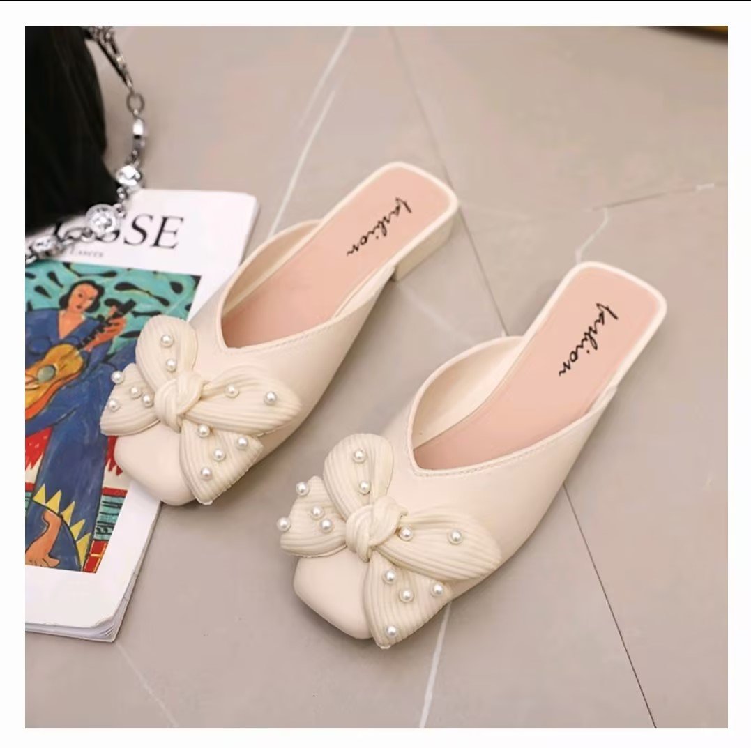 Summer Bow Design Women's Slippers