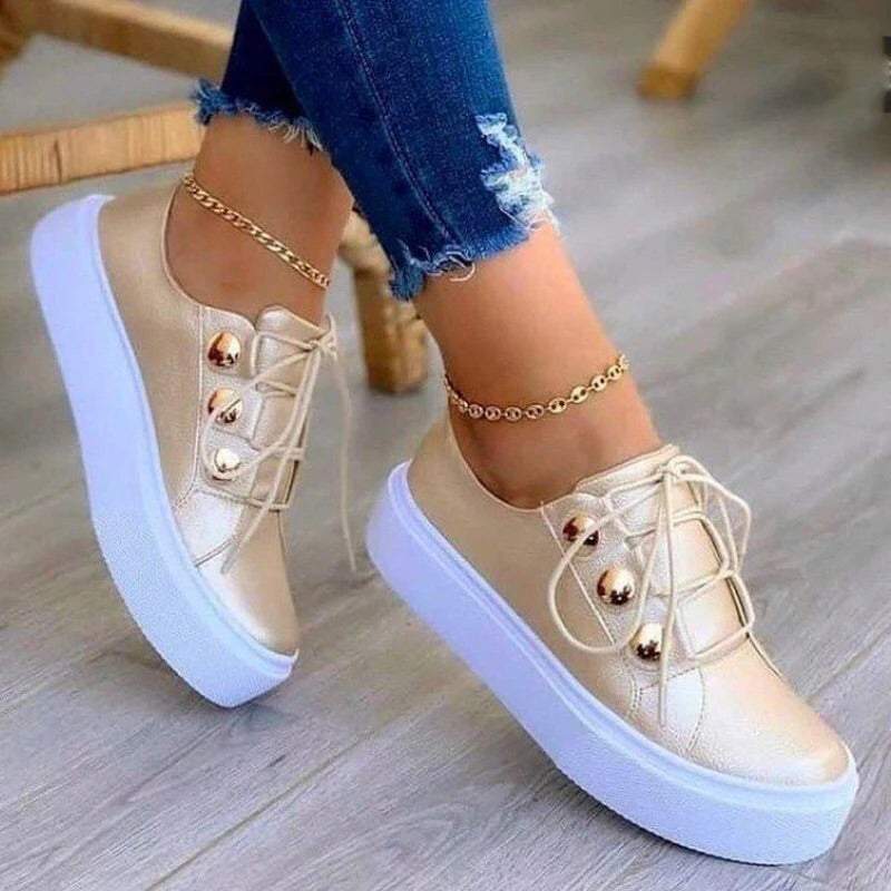 Round Toe Platform Casual Casual Shoes