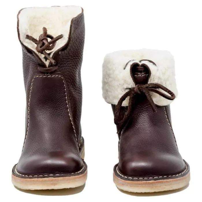 Wool-lined Waterproof Boots