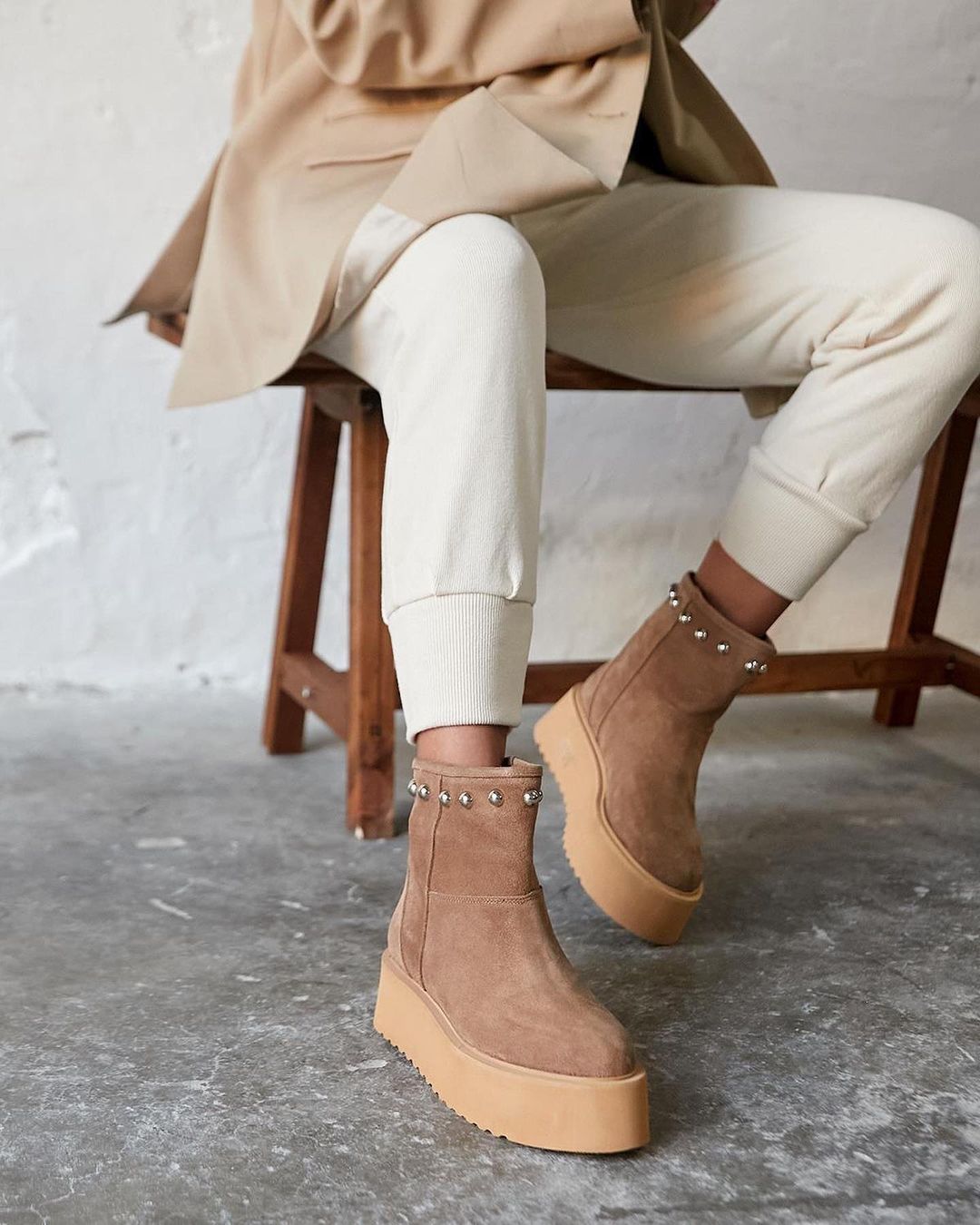 Cordel Suede Beaded Boots