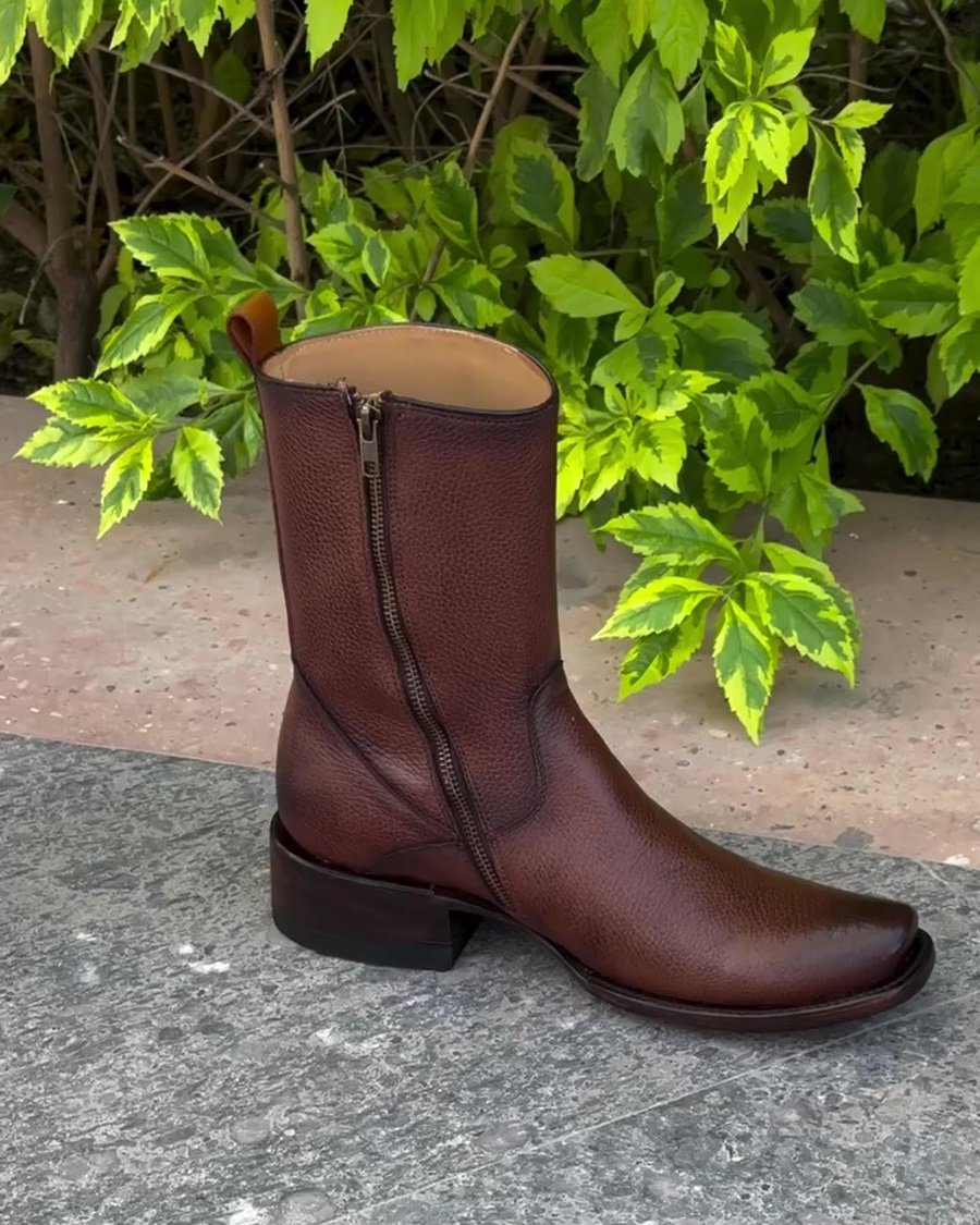 2024 Men's Handmade Cowhide Boots