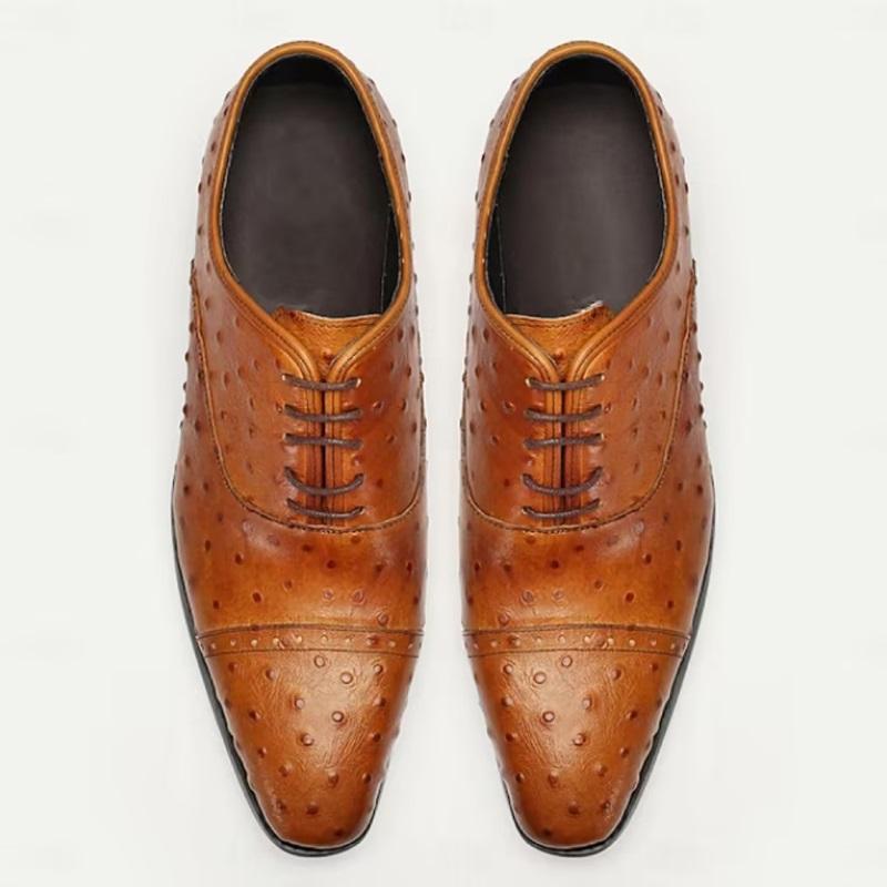 Men's Leather Full-Grain Cowhide Anti-Slip Shoes