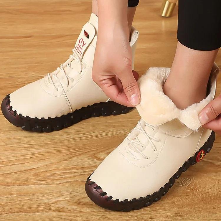 Women's Thick Fur Winter Waterproof Boots
