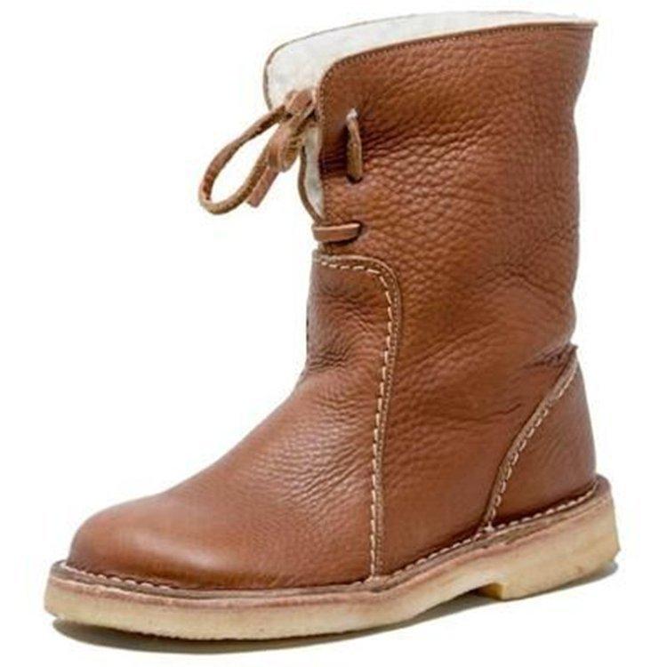 Wool-lined Waterproof Boots