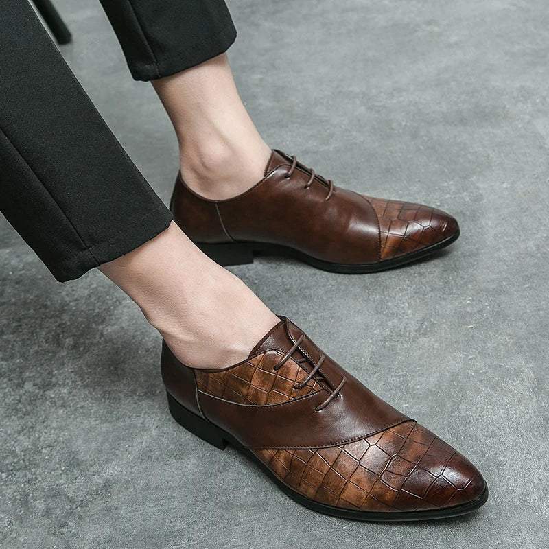 Men's Leather Oxford Shoes