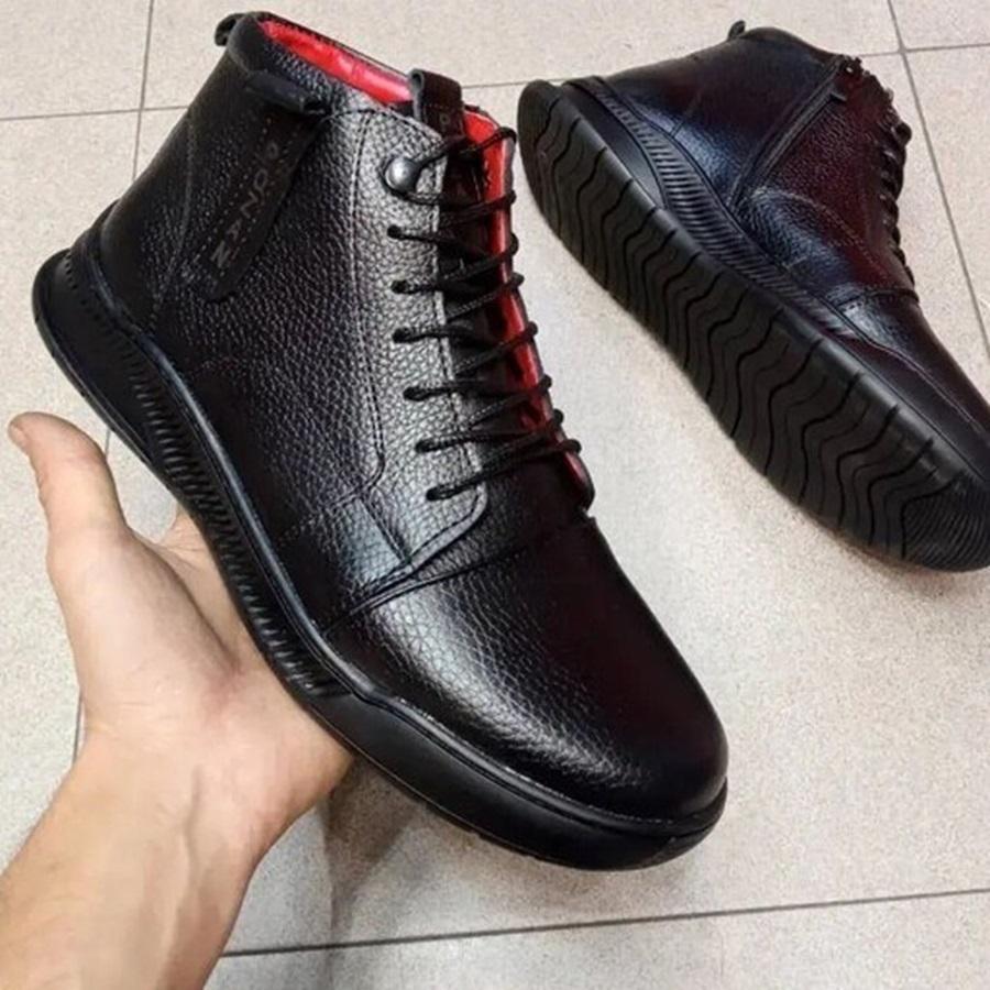 Men's Full Leather Ankle Boots