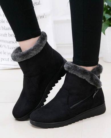 Women Winter Boots Warm Plush Snow