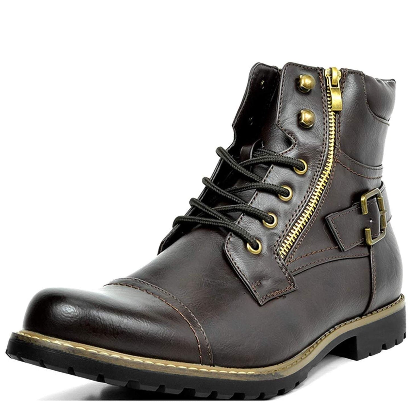 Men's Fashionable And Comfortable Genuine Leather Motorcycle Boots(Buy 2 Free Shipping✔️)