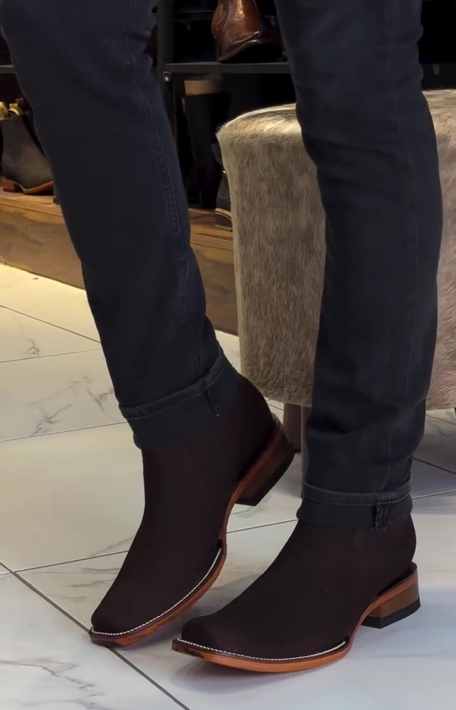 Men's Suede Chelsea Boots