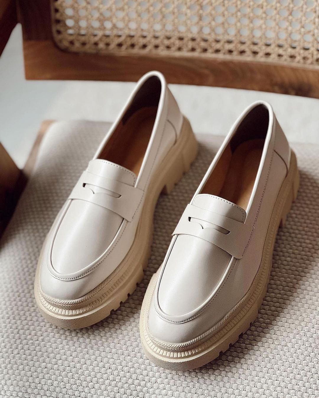 Women's New All-match Patent Leather Loafers