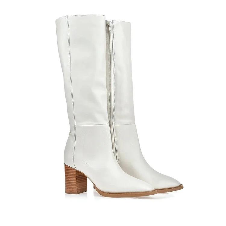 Elegant Plain Autumn Fashion Boots