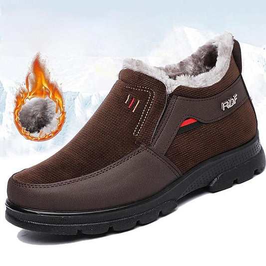 Men's Fur-lined Thermal Booster Winter Boots