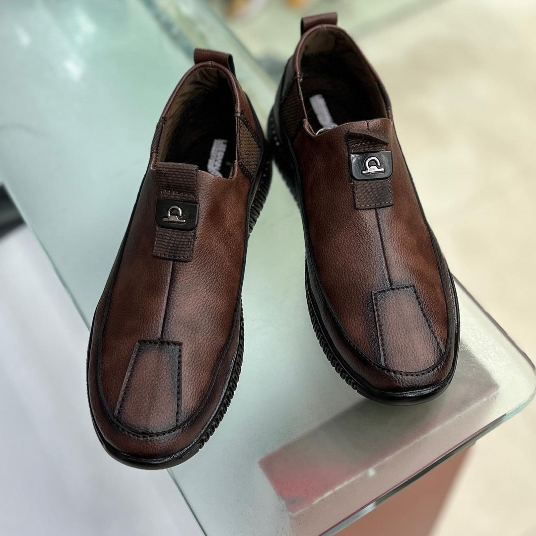 Men's Synthetic Leather Loafer Shoes