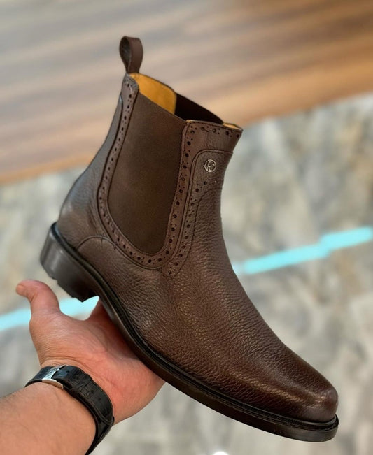 Modern Vigor Dark Brown Boots