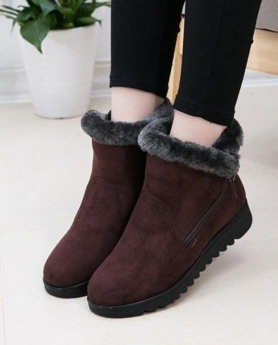 Women Winter Boots Warm Plush Snow