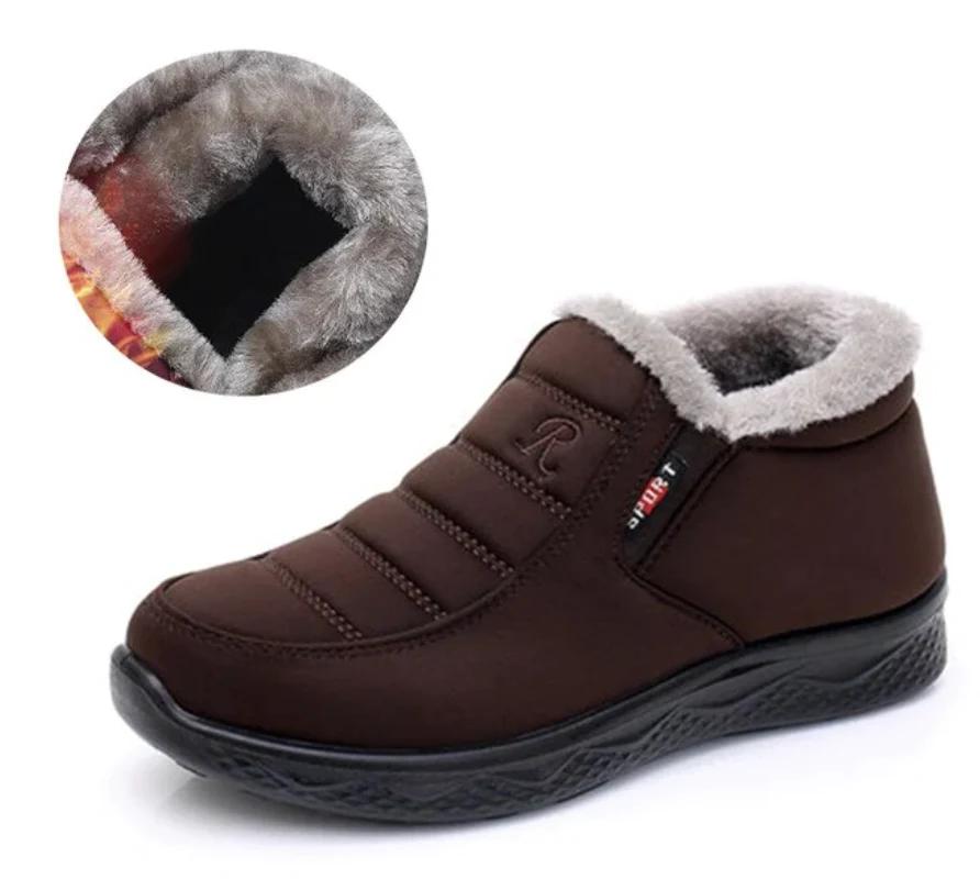 2023 Women Winter Non-slip Waterproof Plush Ankle Boots [Wide Width]