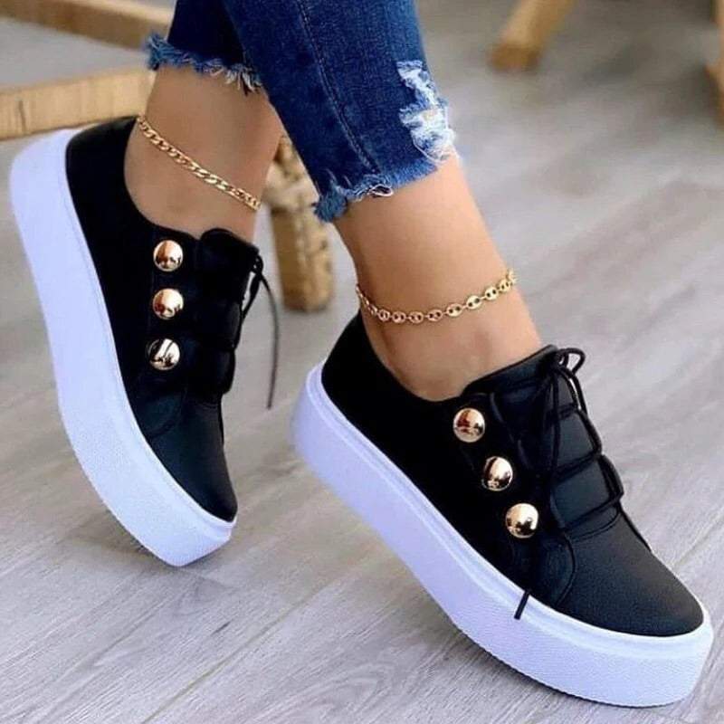 Round Toe Platform Casual Casual Shoes