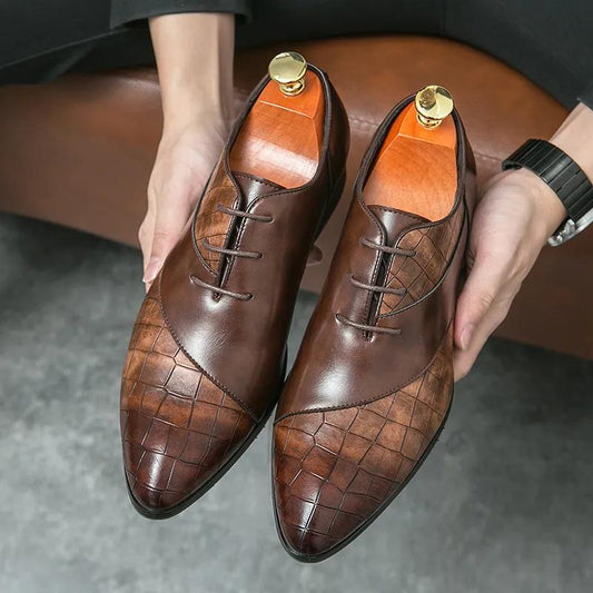 Men's Leather Oxford Shoes