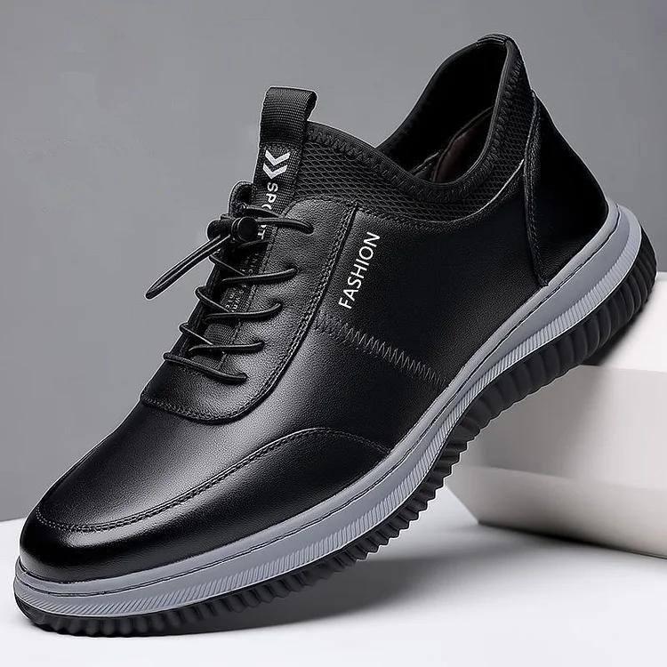 Men's Soft-soled Non-slip Driving Leather Shoes