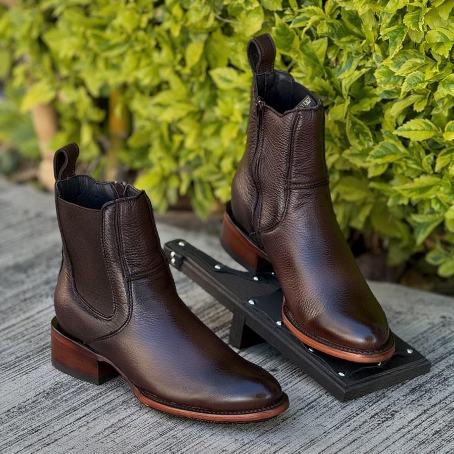 Giovanni Lorenzo Leather Boots