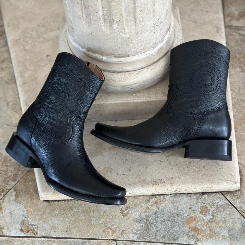 Cuadra Catar Black Boot